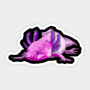 Candy Axolotl Sticker